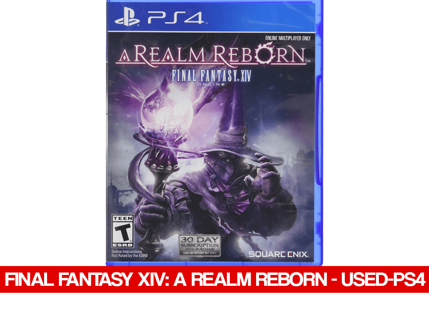 FINAL FANTASY XIV: A REALM REBORN - USED-PS4 - Games Voucher Code