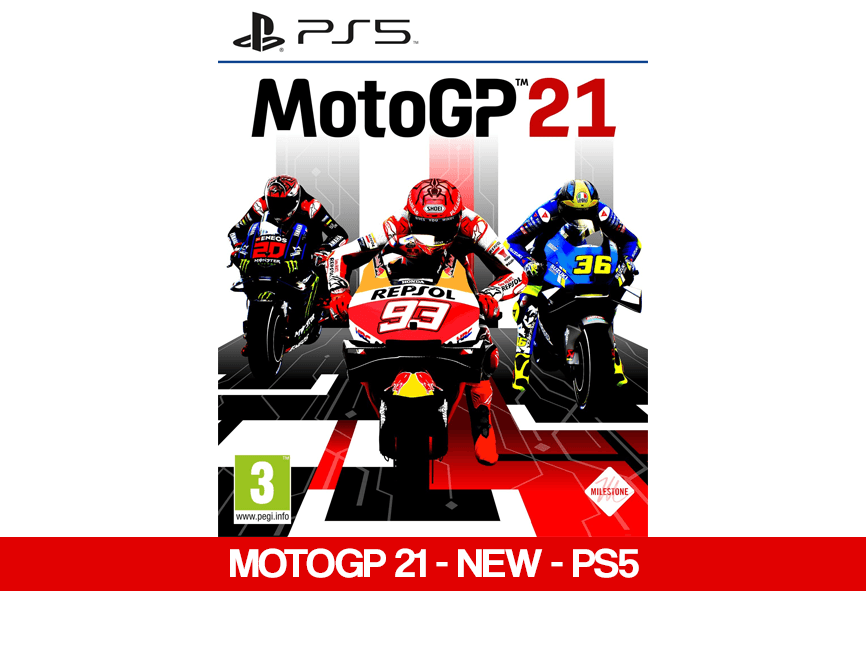 MOTO GP 21 - NEW - PS5 - Games Voucher Code