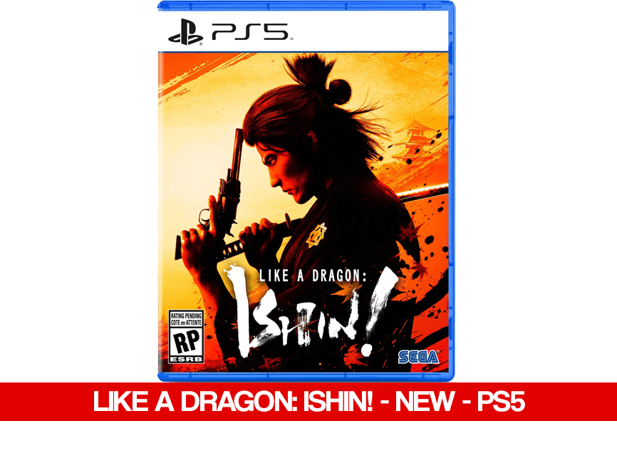 LIKE A DRAGON: ISHIN! - NEW - PS5 - Games Voucher Code