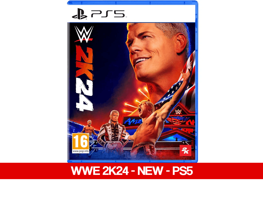 WWE 2K24 - NEW - PS5 - Games Voucher Code