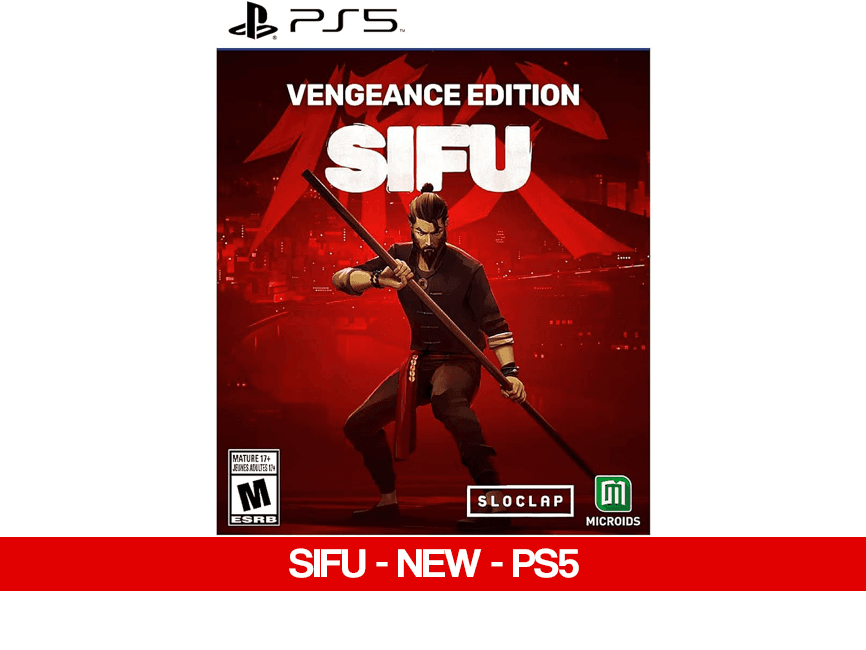 SIFU - NEW - PS5 - Games Voucher Code