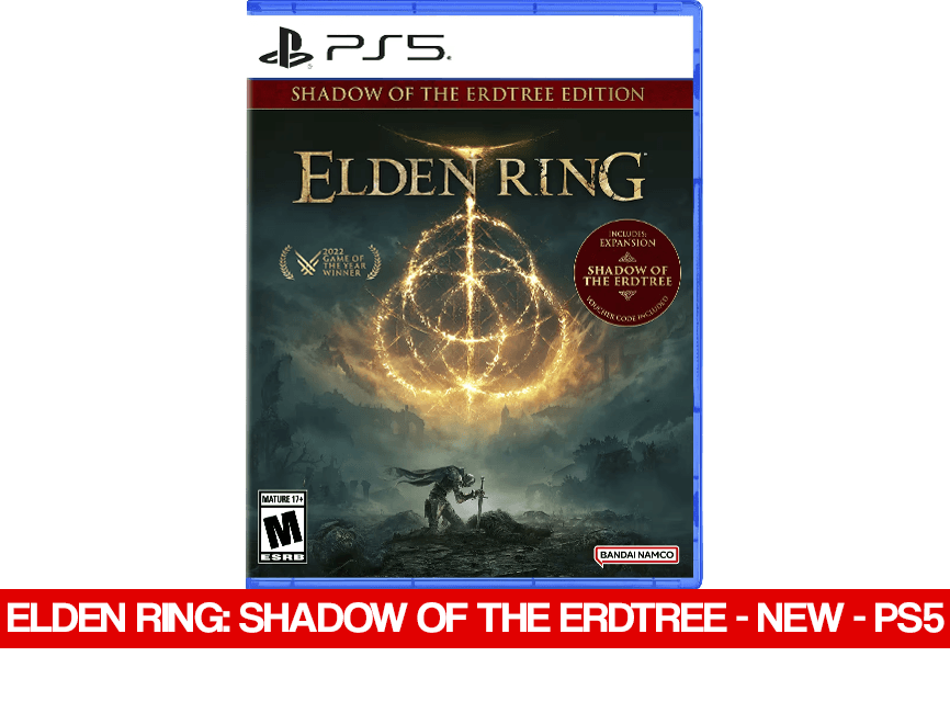 ELDEN RING: SHADOW OF THE ERDTREE - NEW - PS5 - Games Voucher Code