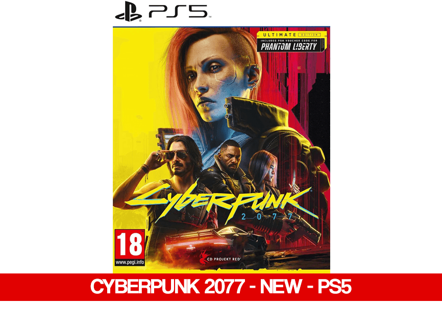 CYBERPUNK 2077 - NEW - PS5 - Games Voucher Code