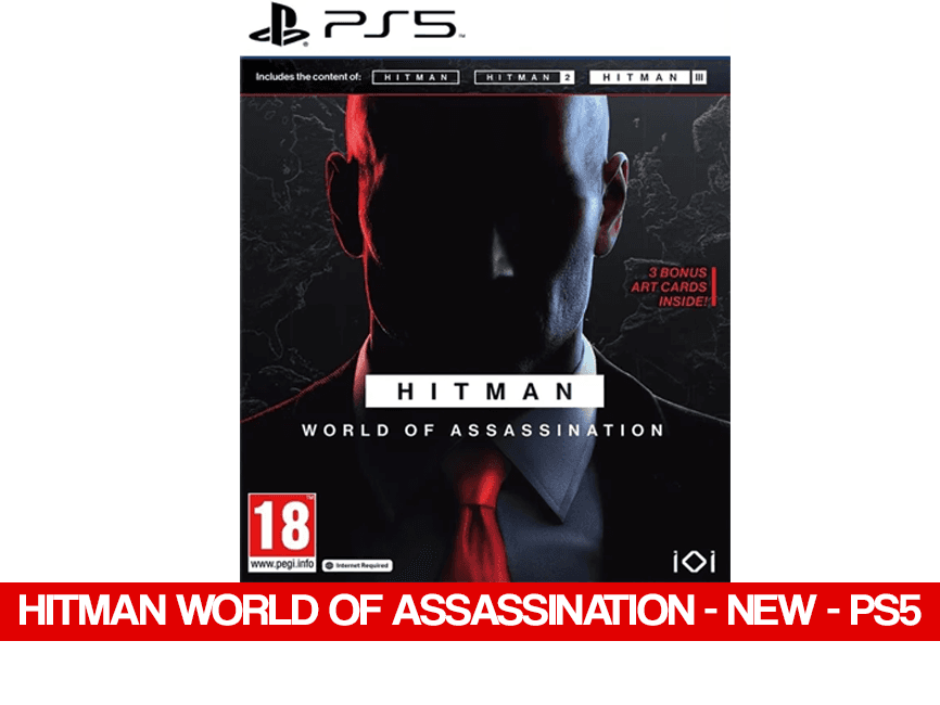HITMAN WORLD OF ASSASSINATION - NEW - PS5 - Games Voucher Code