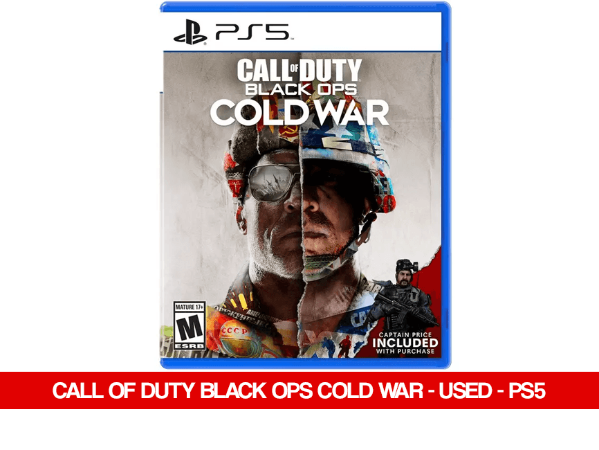 CALL OF DUTY BLACK OPS COLD WAR - USED - PS5 - Games Voucher Code