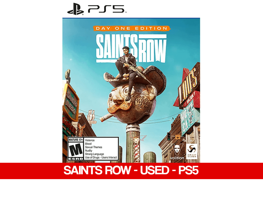 SAINTS ROW - USED - PS5 - Games Voucher Code