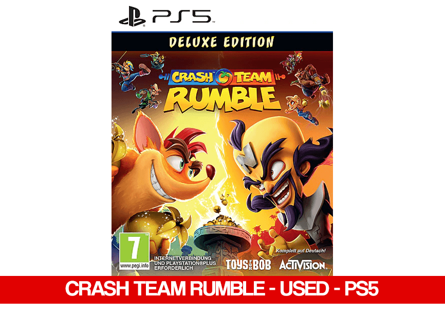 CRASH TEAM RUMBLE - USED - PS5 - Games Voucher Code