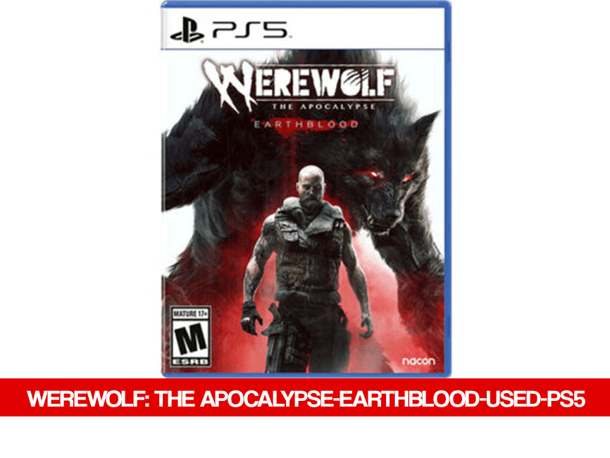 WEREWOLF: THE APOCALYPSE-EARTHBLOOD-USED-PS5 - Games Voucher Code