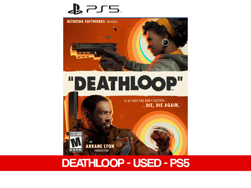 DEATHLOOP - USED - PS5 - Games Voucher Code
