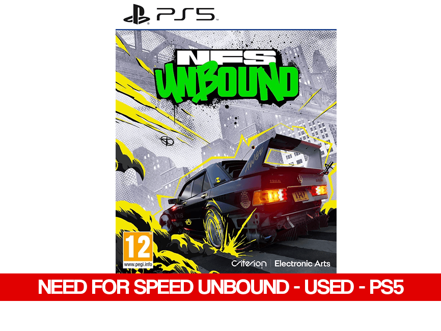 NEED FOR SPEED UNBOUND - USED - PS5 - Games Voucher Code