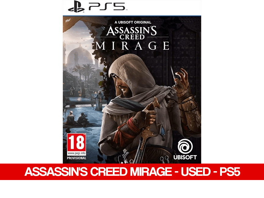 ASSASSIN'S CREED MIRAGE - USED - PS5 - Games Voucher Code