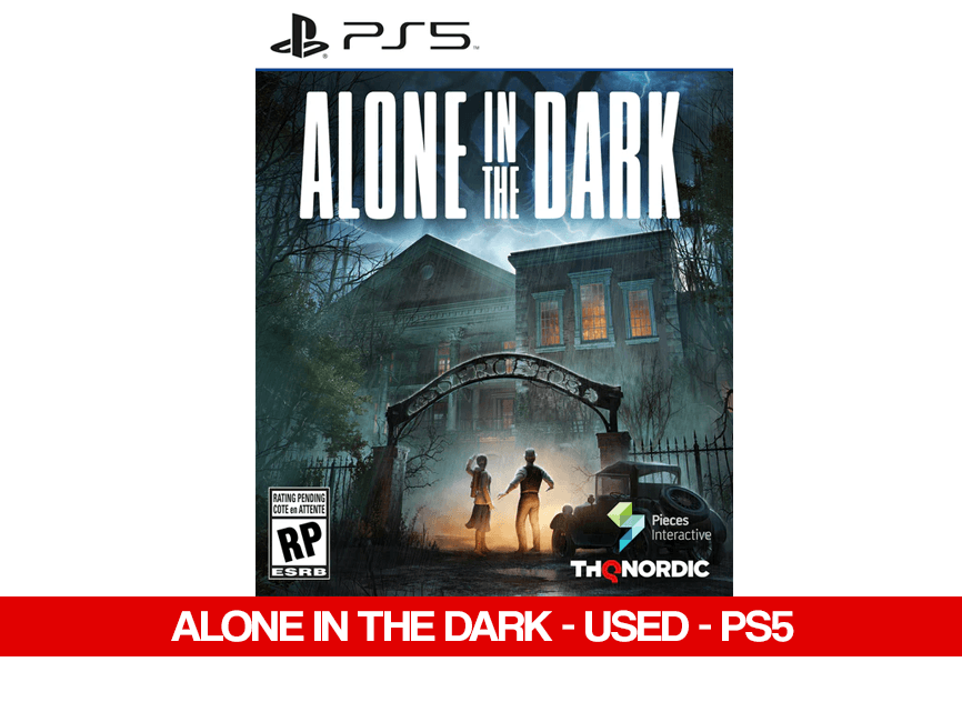 ALONE IN THE DARK - USED - PS5 - Games Voucher Code