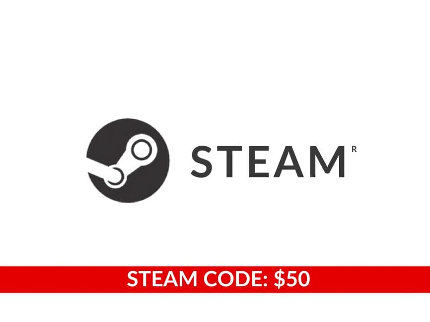 Steam Wallet Card $50 (USA) - Steam Wallet Code Voucher USA (Global) Voucher Code