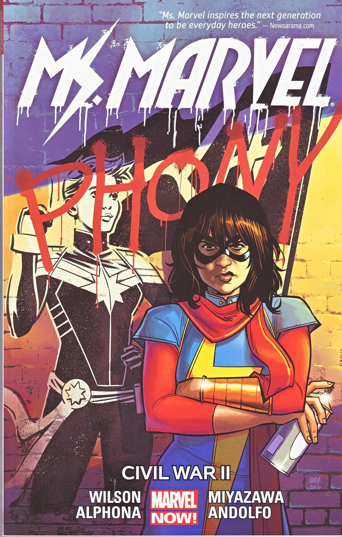 Ms Marvel Vol 6 Civil War II PB - G. Willow Wilson Voucher Code
