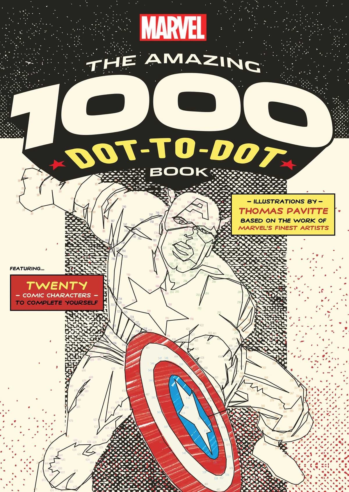 Marvel The Amazing 1000 Dot to Dot Book PB - Thomas Pavitte Voucher Code
