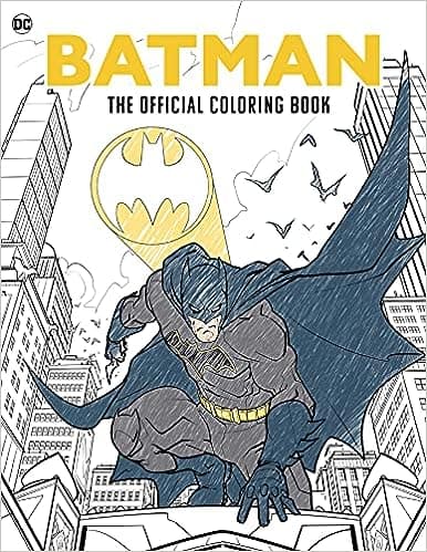 Batman The Official Coloring Book Adult Coloring PB - Insight Edition Voucher Code