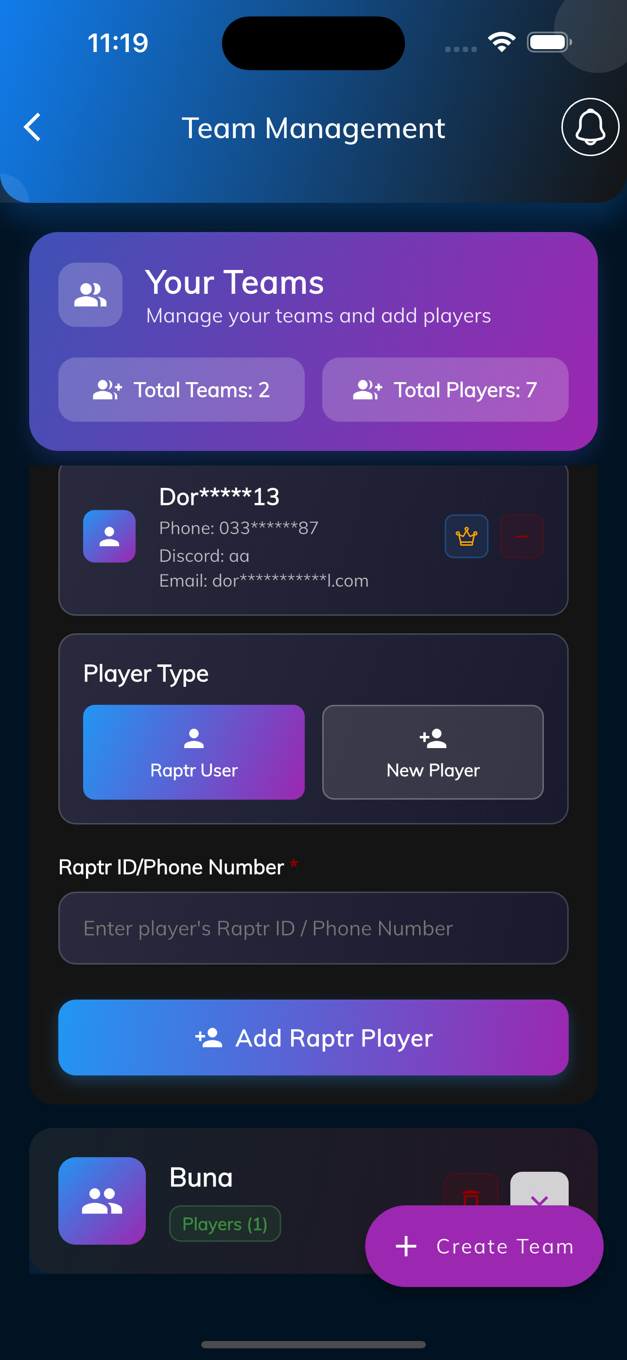 Tournament Lobby